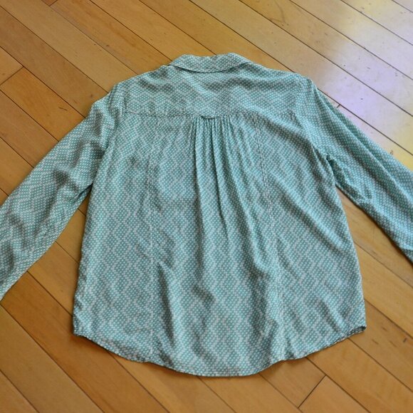 Maeve By Anthropologie Rochelle Button Blouse Women Size 6 - Picture 8 of 10